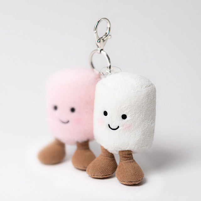 JELLYCAT Amuseables Pair of Marshmallows Bag Charm APM4BC