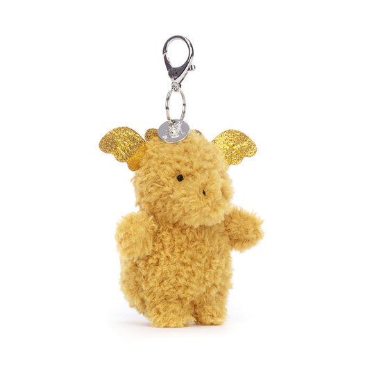 JELLYCAT Little Dragon Bag Charm LDG4BC
