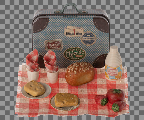 MAILEG Picnic Set Mouse 11-4301-00